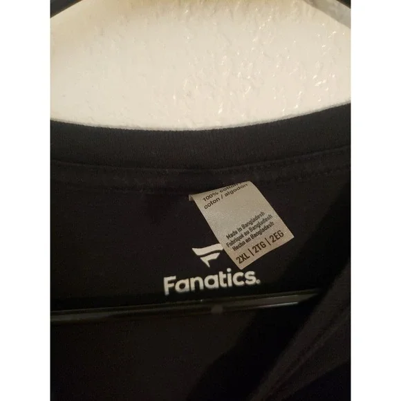 Damian Lillard #0 Trailblazers Fanatics Cotton Short Sleeve T-Shirt Mens XXL 2XL - Picture 3 of 4